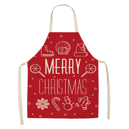 Holiday Linen Apron