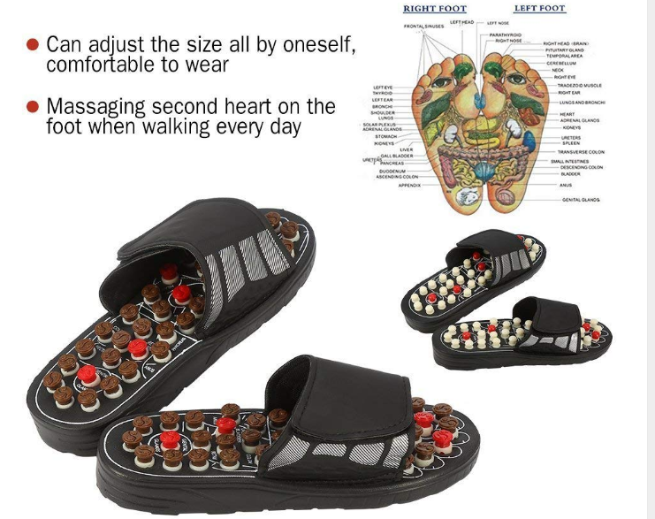 Acupuncture massage shoes