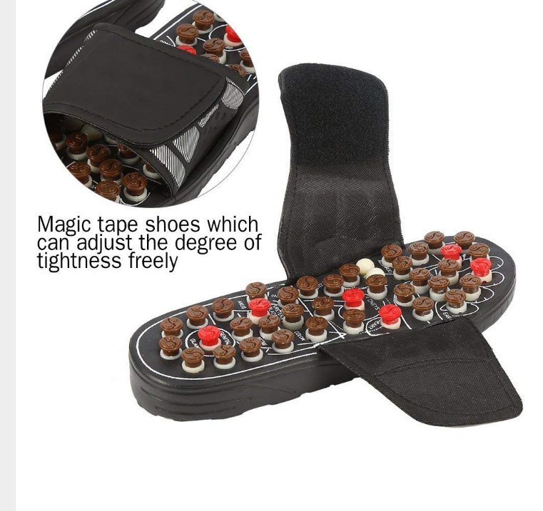 Acupuncture massage shoes